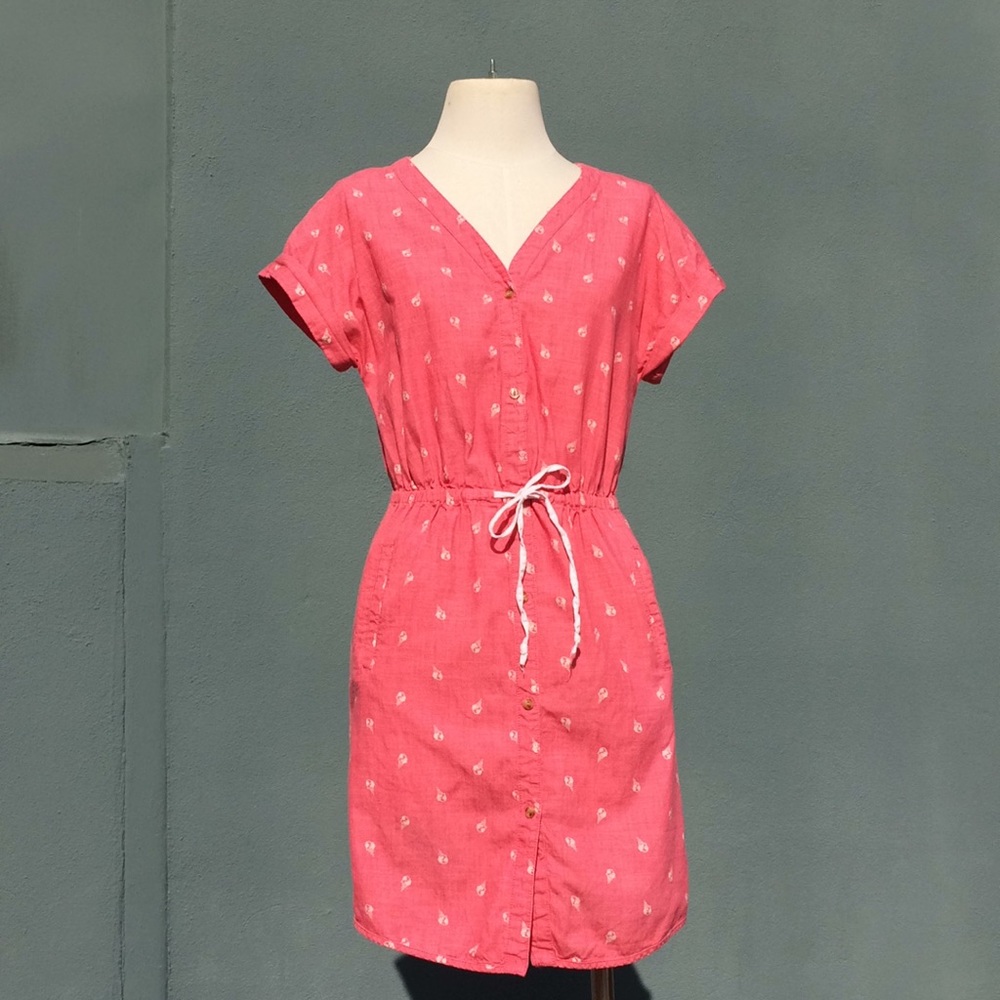 Playlife Ice Cream 🍦 Retro Shirt Dress Pepto-Pink